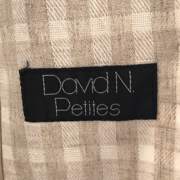David N Petites Blazer Jacket - Picture 5 of 5